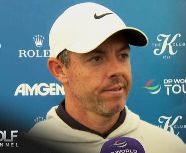 Rory McIlroy 'pretty encouraged' at Irish Open despite Round 1 score | Golf Channel