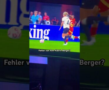 Fehler von Ann-Katrin Berger?!