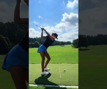 Great stroke #funny #shorts #reels #golf #girl #asmr