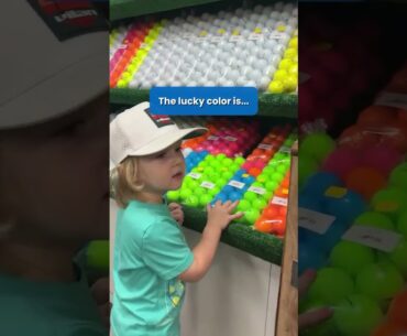 What Color Golf Balls Do Your Kids Love?