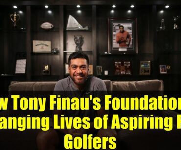How Tony Finau's Foundation is Changing Lives of Aspiring Pro Golfers | Utah Golf Success Story