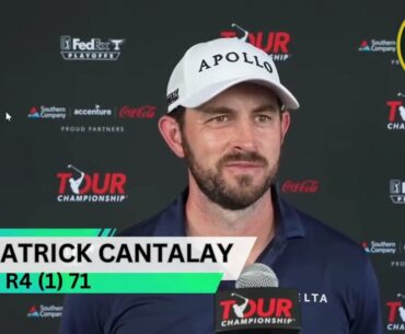 Disapointed Patrick Cantlay After Runner-Up Finish | Tour Championship 2025 Press Conference
