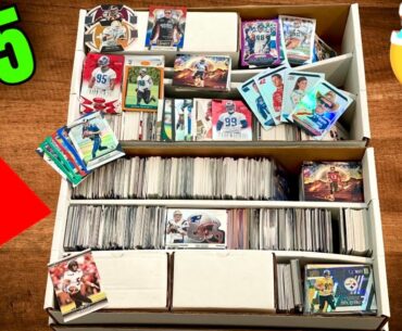 $75 LOADED SPORTS CARDS BOXES FOUND AT GOODWILL 🔥