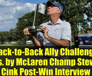Back-to-Back Ally Challenge Pres. by McLaren Champ Stewart Cink Post-Win Interview