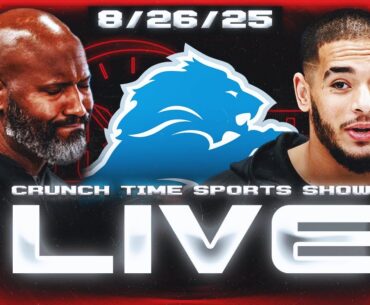 Breaking Down Detroit Lions FINAL Roster Moves! | Crunch Time Sports Show