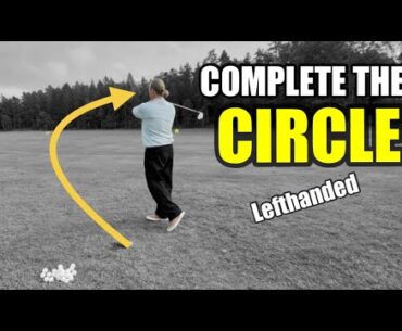 Complete the circle to hit it straight and avoid…