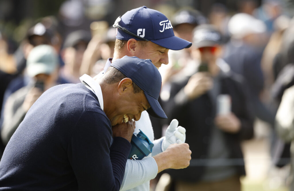 Tiger Woods Justin Thomas