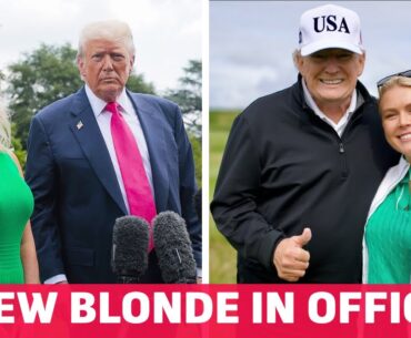 What Happened During Donald Trump’s Awkward Golf Trip With Karoline Leavitt 🥤 RumourJuice
