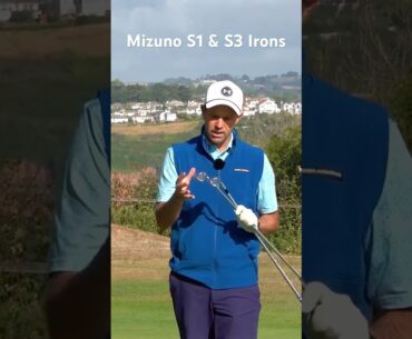 Mizuno S1 & S3 irons #golf #golfswing #golftips #pga #golfchannel