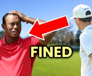 Top 10 PGA Pros Who Got FINED, SUSPENDED or BANNED