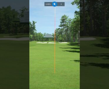 Navigating Tough Terrain: A Golfer's Strategy Breakdown #shorts