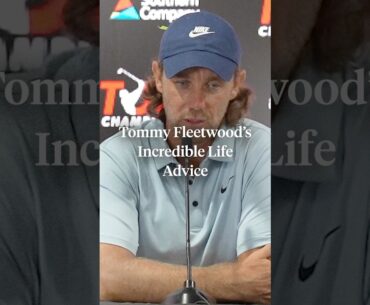 Tommy Fleetwood shared some great life advice following his first PGA Tour victory 🙌