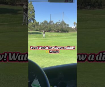 This little Asian lady was a Wizard 🧙‍♂️! #golfreels #golf #golfnetwork