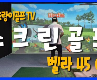 스크린골프 / 벨라 45 CC / 4K / 아마추어 골퍼 / screen golf / bella 45 CC
