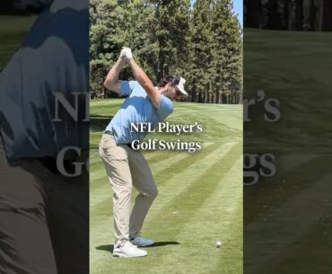 From the gridiron to the golf course. 🏈⛳️