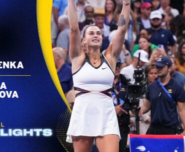 Aryna Sabalenka vs. Amanda Anisimova Highlights | 2025 US Open Final