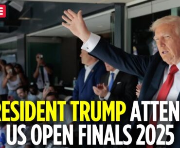 US Open 2025 LIVE: President Trump Attends Men's Singles Final in NY | Alcaraz vs Sinner LIVE | N18G