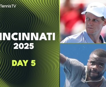 Sinner Faces Diallo; Tiafoe, Rune and Fonseca Feature | Cincinnati 2025 Day 5 Highlights