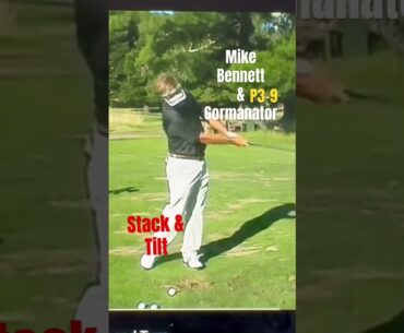 STACK & TILT With my Friend MIKE BENNETT so fun! #pure #golf #golfer #diy #shorts #stackandtilt #tgm