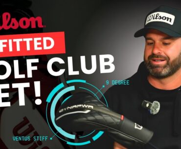 Custom Fitted Clubs by AI?! My Full Wilson Golf Bag Reveal (Unboxing)