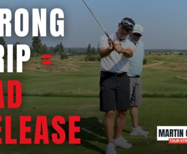 Stop Fighting Your Release! Grip Change Golf Lesson | Martin Chuck | Tour Striker Golf