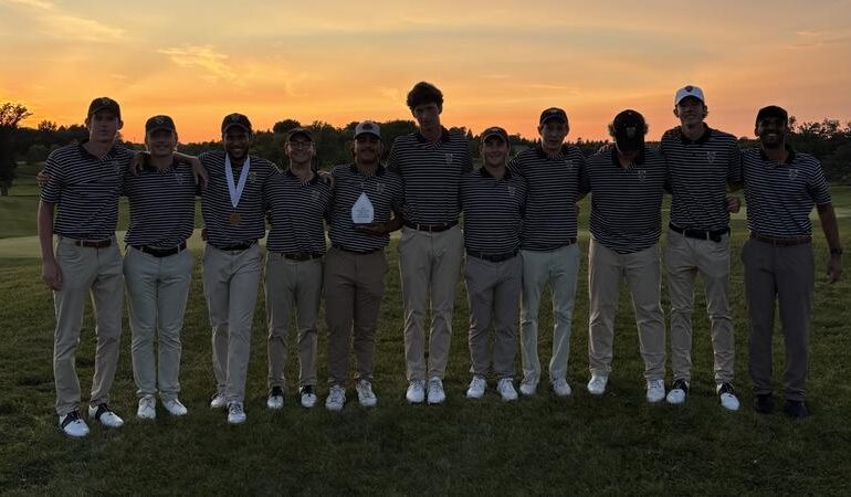 Men’s Golf Breaks Program Records as Gusties Rally to Win Minnesota Golf Classic