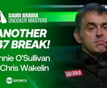 Second 147 MAXIMUM BREAK for Ronnie O'Sullivan 🤯 | 2025 Saudi Arabia Masters Snooker Highlights
