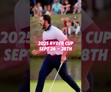 🏌🏼‍♂️Ryder Cup 2025 is COMING! Patrick Cantlay’s EPIC Putt! 🔥