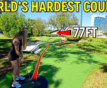 We Played the World's HARDEST Mini Golf Course! - It Didn't Go As Planned...