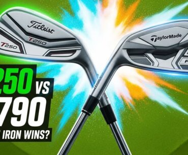 Titleist T250 Iron vs TaylorMade P790 Golf Iron Review and Comparison