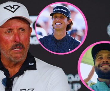 Phil Mickelson Shocks YouTube Golfers | Grant Horvat & Bob Does Sports React 🤯