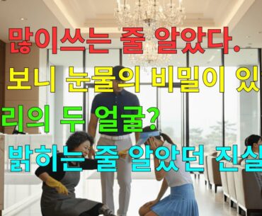 [풀버전] 돈만 밝히는 며느리 반전의 눈물에 무릎 꿇은 시어머니 [에피소드 1] @swee19ai