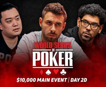 WSOP 2025 Main Event | Day 2D with Liv Boeree, Santhosh Suvarna & Aaron Zhang!