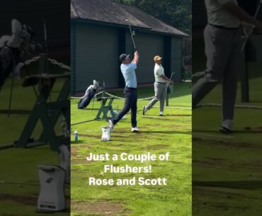 Justin Rose and Adam Scott Golf Swings.