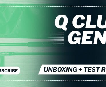 Q Gen 2 Unboxing & Test Drive - Can This Adjustable Golf Club Replace Your Golf Bag?