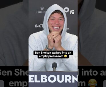 Old news, Ben. 🤷‍♂️😂 #ausopen #tennis #benshelton