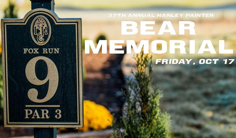 Hanley Painter Golf Tournament set for Friday, October 17th