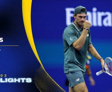 Nuno Borges vs. Tommy Paul Highlights | 2025 US Open Round 2