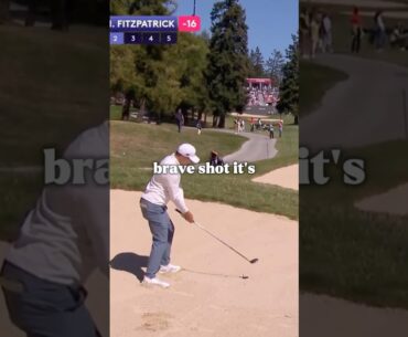 Matt Fitzpatrick’s INSANE Hybrid Bunker Shot! 🏌🏼‍♂️💥 Shot of the Week!