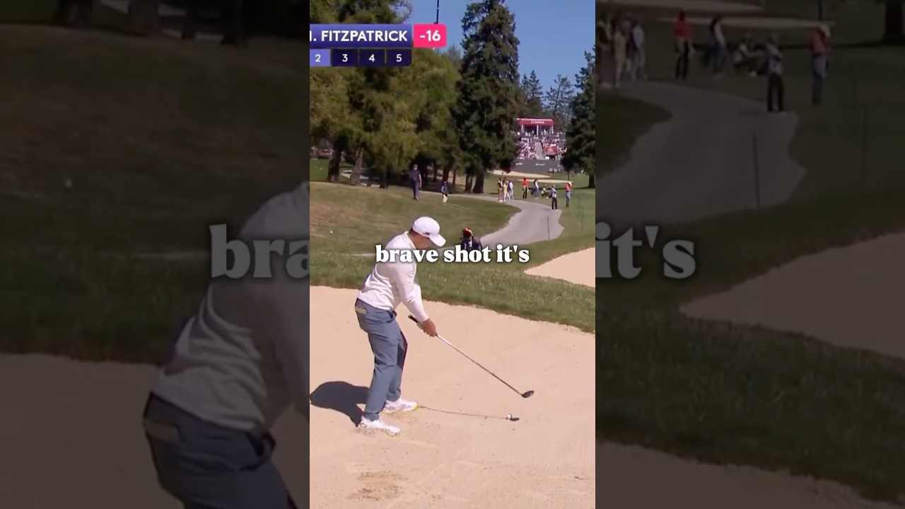Matt Fitzpatrick’s INSANE Hybrid Bunker Shot! 🏌🏼♂️💥 Shot of the Week! Matt Fitzpatrick’s INSANE Hybrid Bunker Shot! 🏌🏼♂️💥 Shot of the Week!