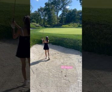 play this par 5 with me🩷🩷 #golf #break90 #golfswing #golfgirl