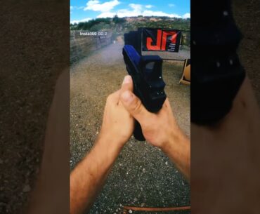 2025 US IPSC Nats Stage 7. Had a few makeups on the far steel. But one of my better long courses