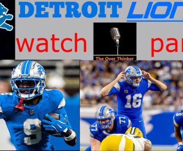 Detroit Lions Watch Party Week 1 @ Packers 4:25 Kickoff live @4PM
