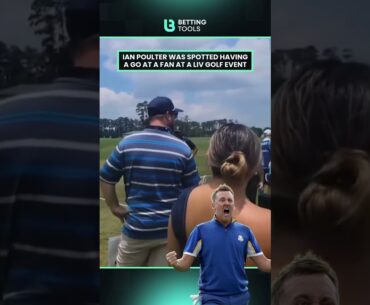 Ian Poulter vs Fan!