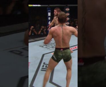 When Khabib dropped Conor McGregor 👀 #nocommentary