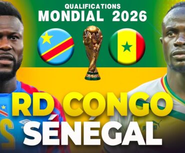 🛑Direct- RD Congo 🇨🇩 vs Sénégal 🇸🇳 à Kinshasa… Un match décisif pour les Lions et Pape Thiaw