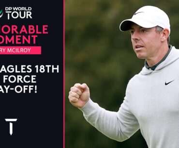 Rory McIlroy's CLUTCH EAGLE on 18th to Force Play-Off | 2025 Amgen Irish Open