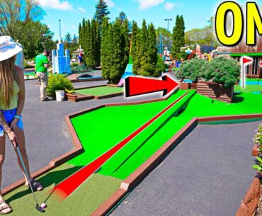 Mind-Blowing One of a Kind Mini Golf Course!