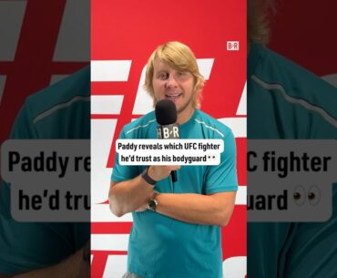 Paddy picked a heavyweight as his bodyguard choice 🧠😂