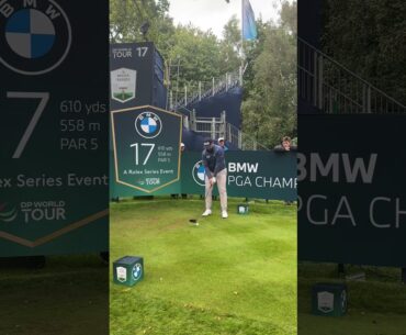 European Masters Champion, Thriston Lawrence in prep mode for the BMW PGA Championships at Wentworth